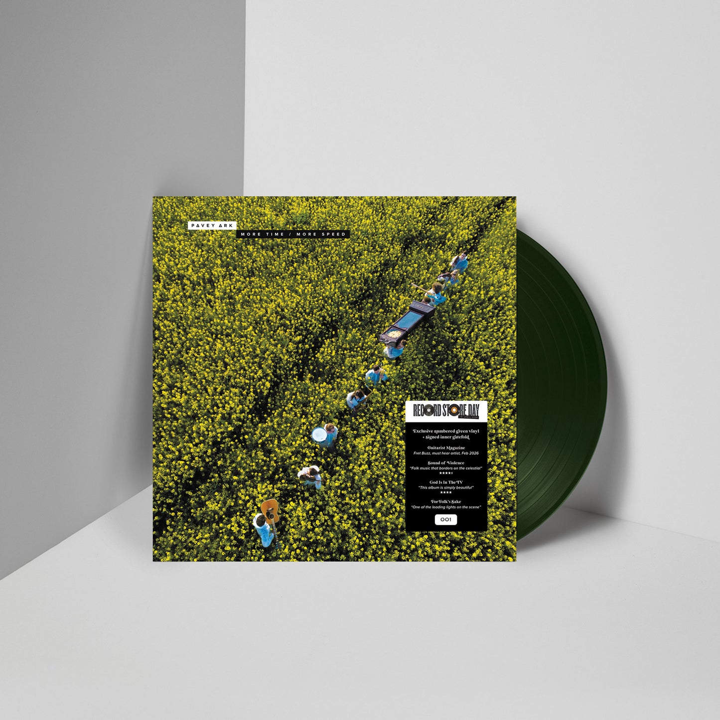*** RECORD STORE DAY 2026 *** Numbered green vinyl. More Time, More Speed