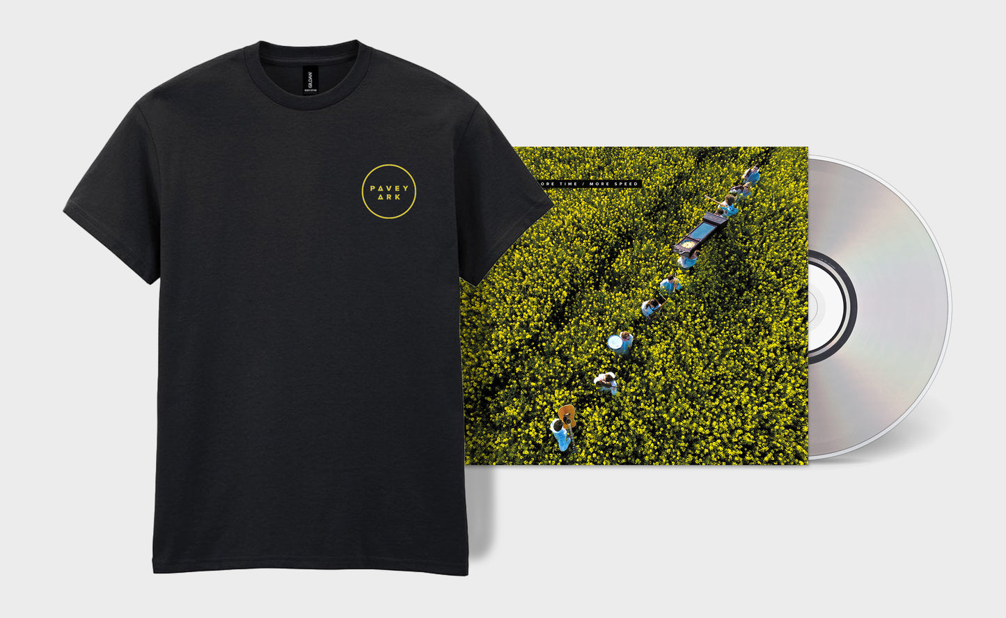 PRE-ORDER: More Time, More Speed (CD + T-Shirt Bundle)